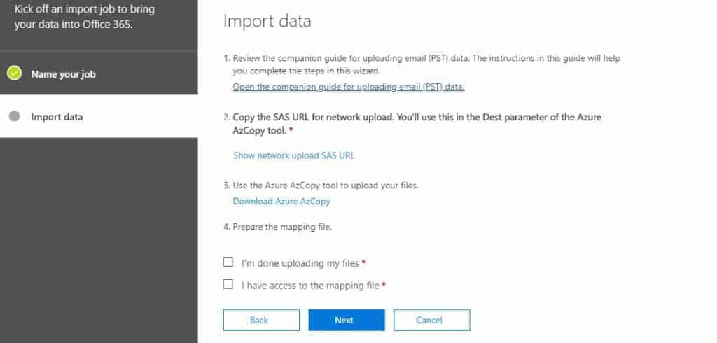 Import Pst Office 365